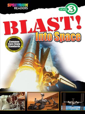 cover image of BLAST! Into Space